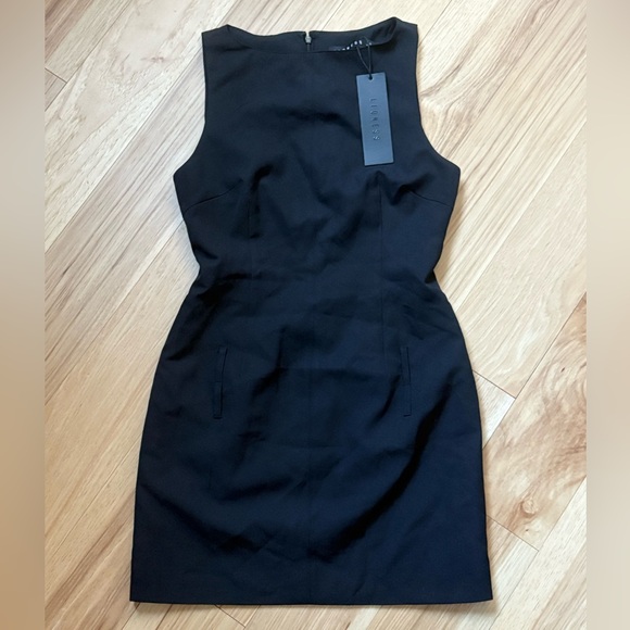 Lioness Black Mini Dress Size Small - Picture 1 of 7